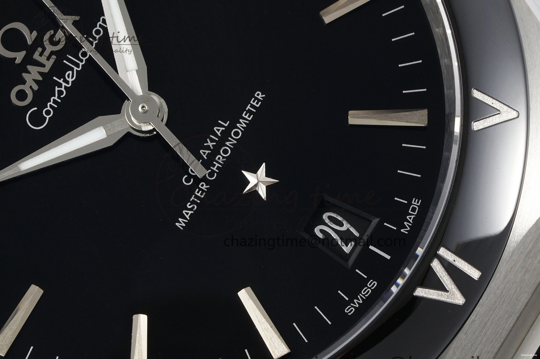 0426 Constellation Black Ceramic SS SBF 1:1 Best Edition Black Dial on Black Gummy Strap A8900 Super Clone TimelessDesign 7798